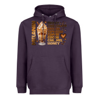 Plum melanin coffee Heavyweight Hoodie - JahusDesignShop
