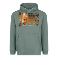 Sage melanin coffee Heavyweight Hoodie - JahusDesignShop