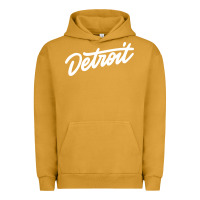 Pigment Peanut Butter DETROIT Urban Hoodie - linhVisuals