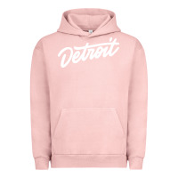 Pigment Salmon DETROIT Urban Hoodie - linhVisuals