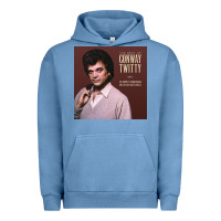 Pigment Pebble Blue conway twitty the best of conway Urban Hoodie - linhVisuals
