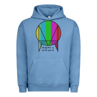 Pigment Pebble Blue The Owsla Urban Hoodie - linhVisuals