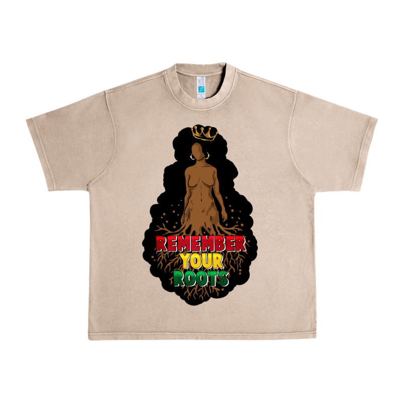 Remember Your Roots Urban Heavy Tee by FaDigitalArtStudio | Teevron