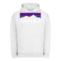 Pigment Lunar Rock alaska retro vintage mountains & outdoors wilderness state Urban Hoodie - linhVisuals