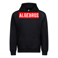 Black algebros design for math students or a present to ur teacher Urban Hoodie - linhVisuals