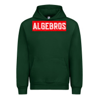 Forest Green algebros design for math students or a present to ur teacher Urban Hoodie - linhVisuals