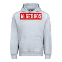 Heather Grey algebros design for math students or a present to ur teacher Urban Hoodie - linhVisuals