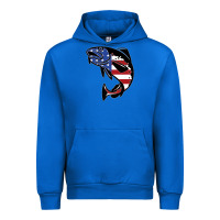 Cobalt american cod fish design fishing lover fisherman usa premium Urban Hoodie - linhVisuals