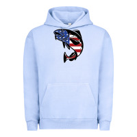 Pigment Grape Ice american cod fish design fishing lover fisherman usa premium Urban Hoodie - linhVisuals