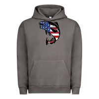 Pigment Tornado american cod fish design fishing lover fisherman usa premium Urban Hoodie - linhVisuals