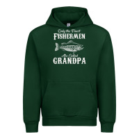 Forest Green mens only the finest fishermen grandad premium Urban Hoodie - linhVisuals