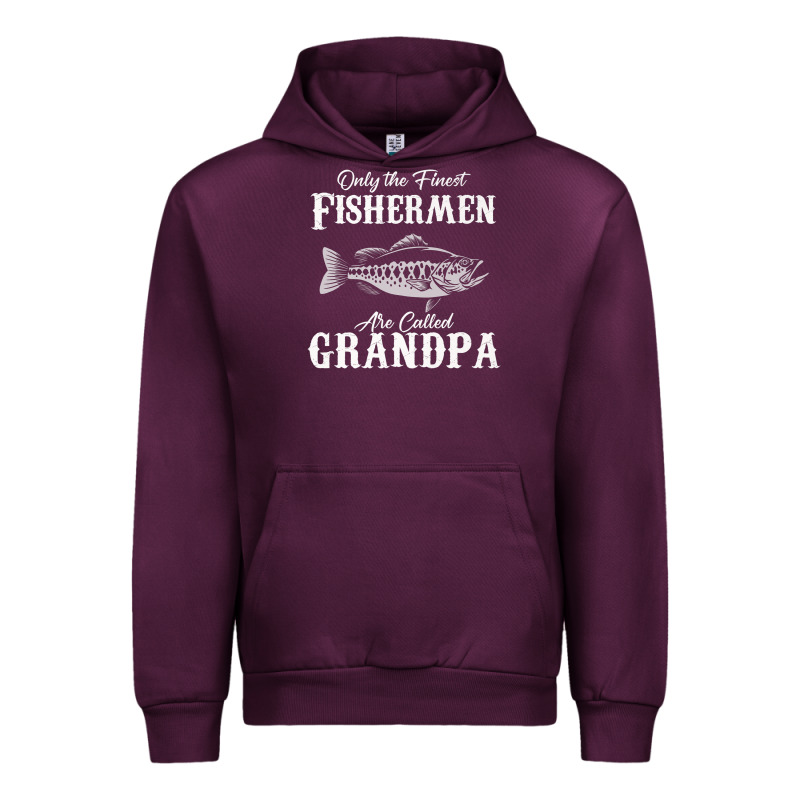 Mens Only The Finest Fishermen Grandad Premium Urban Hoodie by linhVisuals | Teevron