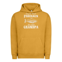 Pigment Peanut Butter mens only the finest fishermen grandad premium Urban Hoodie - linhVisuals
