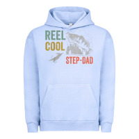 Pigment Grape Ice mens reel cool step dad fishing funny fathers day Urban Hoodie - linhVisuals