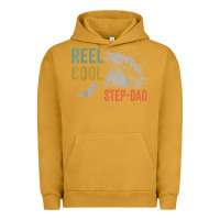 Pigment Peanut Butter mens reel cool step dad fishing funny fathers day Urban Hoodie - linhVisuals