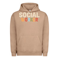 Pigment Burro Social Worker Job Occupation Funny Birthday Urban Hoodie - linhVisuals