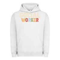 Pigment Lunar Rock Social Worker Job Occupation Funny Birthday Urban Hoodie - linhVisuals