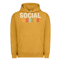 Pigment Peanut Butter Social Worker Job Occupation Funny Birthday Urban Hoodie - linhVisuals