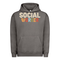 Pigment Tornado Social Worker Job Occupation Funny Birthday Urban Hoodie - linhVisuals
