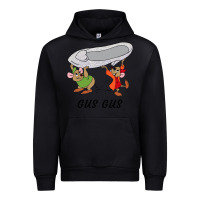 Black gus gus Cinderella Urban Hoodie - linhVisuals