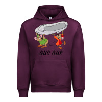 Mauve Wine gus gus Cinderella Urban Hoodie - linhVisuals