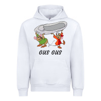 White gus gus Cinderella Urban Hoodie - linhVisuals
