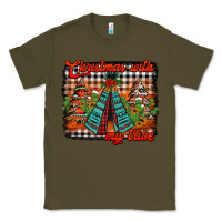 Army Green christmas with my tribe Classic Tee - Jasminsmagicworld