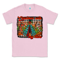 Bubblegum Pink christmas with my tribe Classic Tee - Jasminsmagicworld