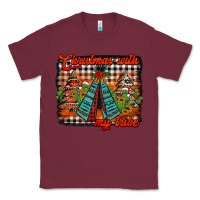 Burgundy christmas with my tribe Classic Tee - Jasminsmagicworld