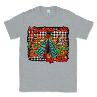 Heather Grey christmas with my tribe Classic Tee - Jasminsmagicworld