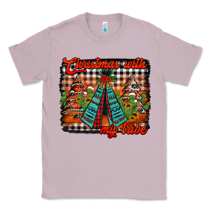 Christmas With My Tribe Classic Tee by Jasminsmagicworld | Teevron
