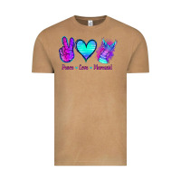 Vintage Camel Peace Love Mermaid Vintage Tee - Jasminsmagicworld