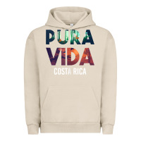 Pigment French Oak costa rica pura vida toucan tropical surf beach vibes tank top Urban Hoodie - linhVisuals