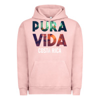 Pigment Salmon costa rica pura vida toucan tropical surf beach vibes tank top Urban Hoodie - linhVisuals
