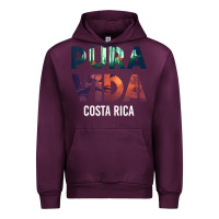 Mauve Wine costa rica pura vida toucan tropical surf beach vibes tank top Urban Hoodie - linhVisuals