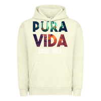 Pigment Pistachio costa rica pura vida toucan tropical surf beach vibes tank top Urban Hoodie - linhVisuals