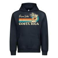 Navy costa rica retro beach vacation costa rica souvenir beach t shirt Urban Hoodie - linhVisuals