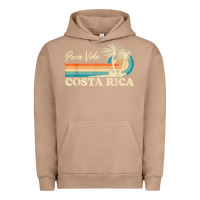 Pigment Burro costa rica retro beach vacation costa rica souvenir beach t shirt Urban Hoodie - linhVisuals