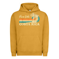 Pigment Peanut Butter costa rica retro beach vacation costa rica souvenir beach t shirt Urban Hoodie - linhVisuals