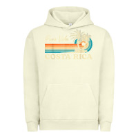 Pigment Pistachio costa rica retro beach vacation costa rica souvenir beach t shirt Urban Hoodie - linhVisuals