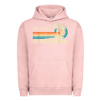 Pigment Salmon costa rica retro beach vacation costa rica souvenir beach t shirt Urban Hoodie - linhVisuals