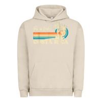 Pigment French Oak costa rica retro beach vacation costa rica souvenir beach t shirt Urban Hoodie - linhVisuals