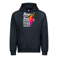 Ballet Dancer Keep Head High Toes Pointed Ballerina Teacher Urban Hoodie | Teevron