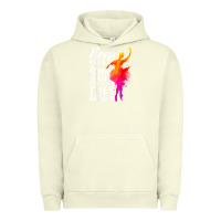 Pigment Pistachio ballet dancer keep head high toes pointed ballerina teacher Urban Hoodie - linhVisuals