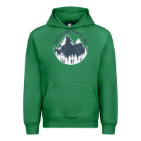 Emerald bainbridge island wa mountains hiking climbing camping Urban Hoodie - linhVisuals