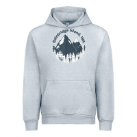 Heather Grey bainbridge island wa mountains hiking climbing camping Urban Hoodie - linhVisuals
