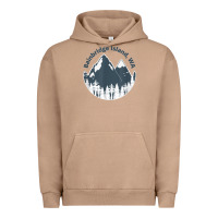 Pigment Burro bainbridge island wa mountains hiking climbing camping Urban Hoodie - linhVisuals