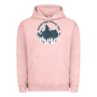 Pigment Salmon bainbridge island wa mountains hiking climbing camping Urban Hoodie - linhVisuals