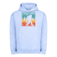Pigment Grape Ice bassquatch! funny bigfoot fishing outdoor retro Urban Hoodie - linhVisuals