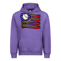 Tulip leopard baseball flag3 Urban Hoodie - JahusDesignShop